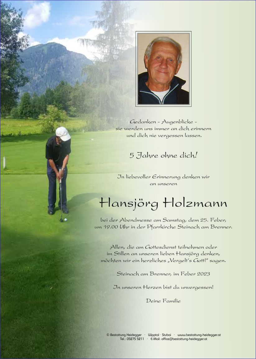 Hansjörg Holzmann